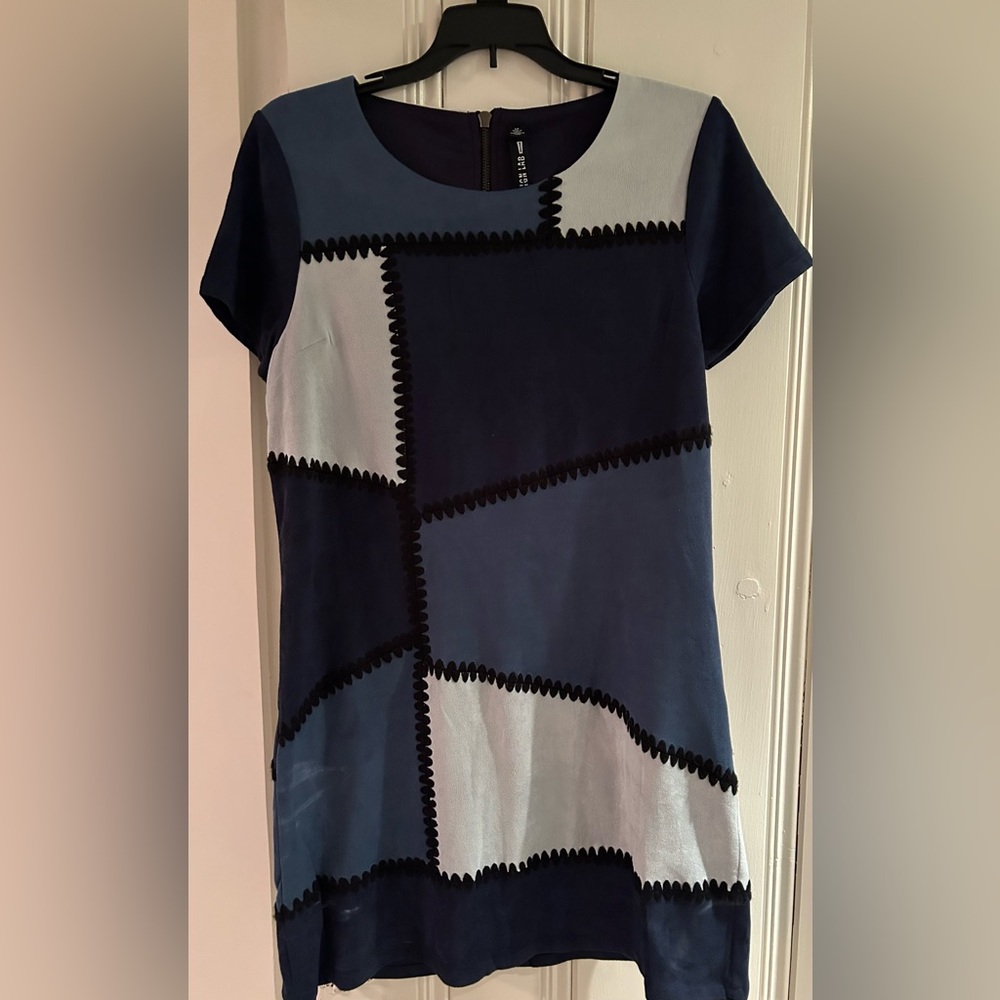 design lab suede dress